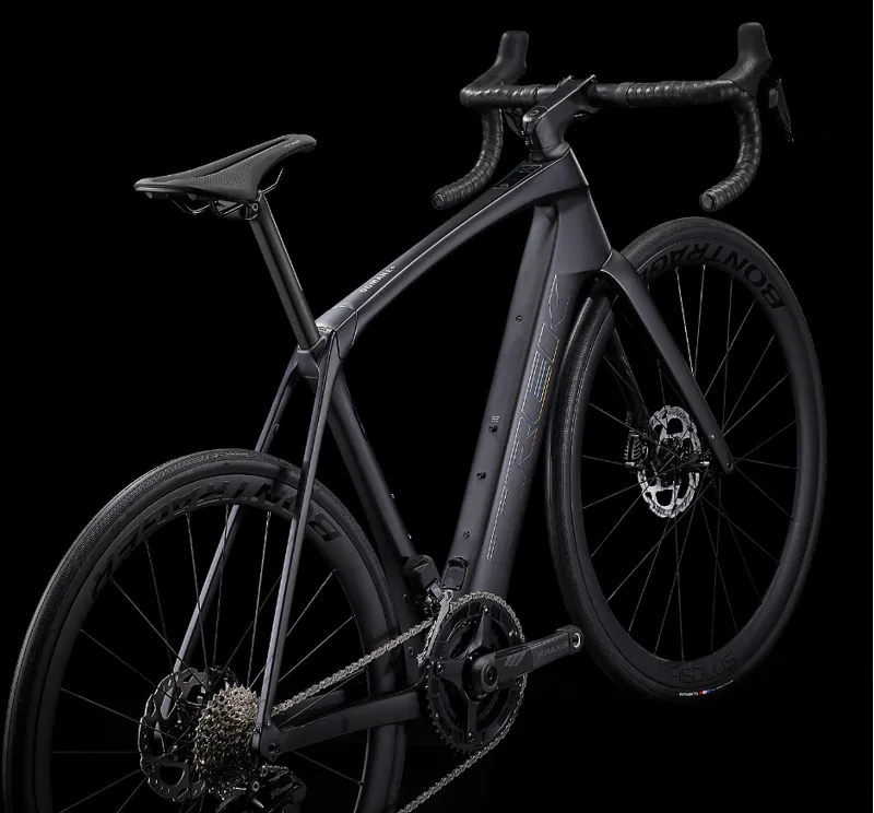 Trek Domane+ SLR 6 105 Di2 Electric Road Bike 2025 in Matte Deep Smoke Black-9